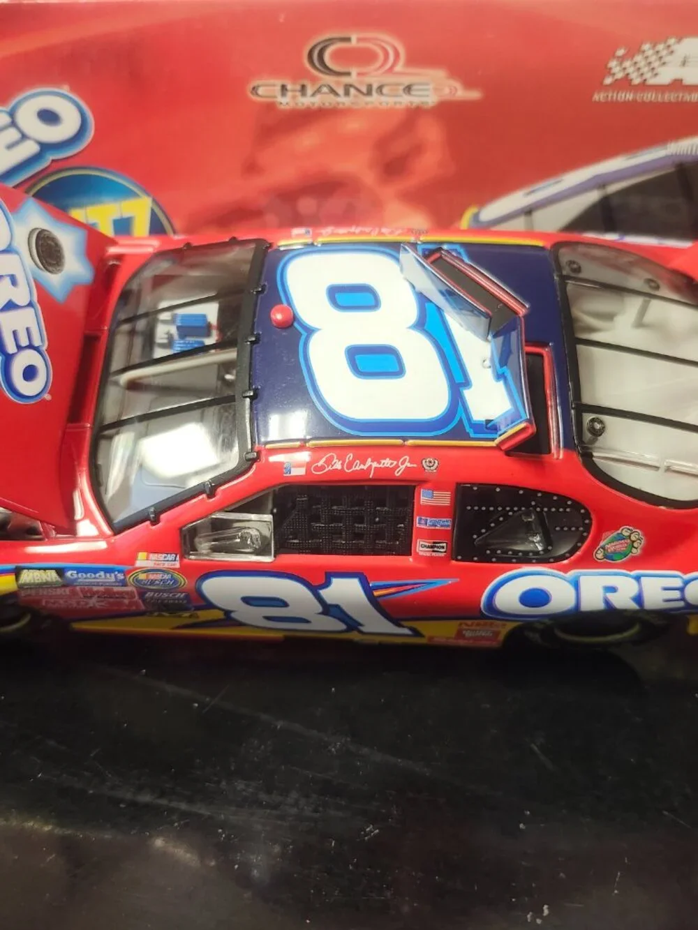 Dale Earnhardt Jr 2005 Monte Carlo #81 OREO Ritz 1:24 Diecast With Box